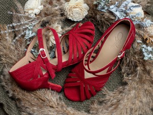 Salsa Heels - Red